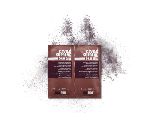 KAYPRO CAVIAR SUPREME zestaw rewitalizujący | szampon 15 ml + maska 15 ml - 2